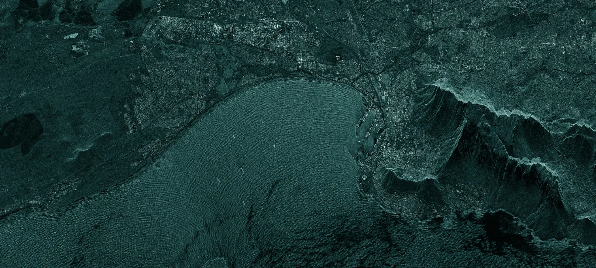 SAR Satellite Background