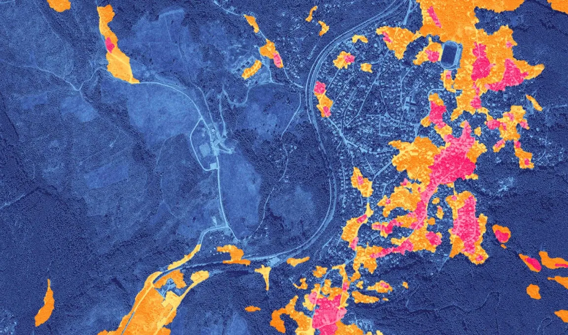 SAR Satellite Background